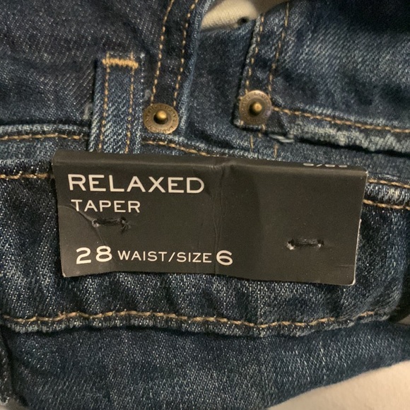 Ralph Lauren Patchwork and embroidery relaxed taper Jean.  28”waist SIZE 6 - Picture 6 of 9